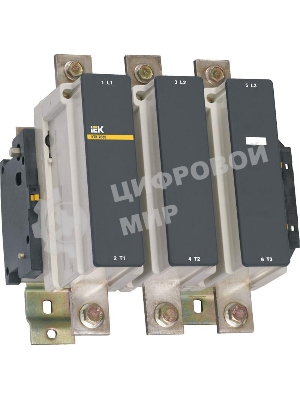 Контактор КТИ-7630 630А 400В/АС3 IEK KKT70-630-400-10