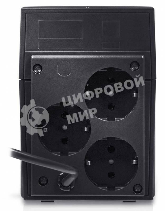 Источник бесперебойного питания Powercom Raptor RPT-800A EURO 480Вт 800ВА черный