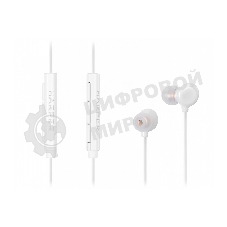 Проводные наушники Harper HV-802 белый, внутриканальные, проводной, Jack 3.5 мм