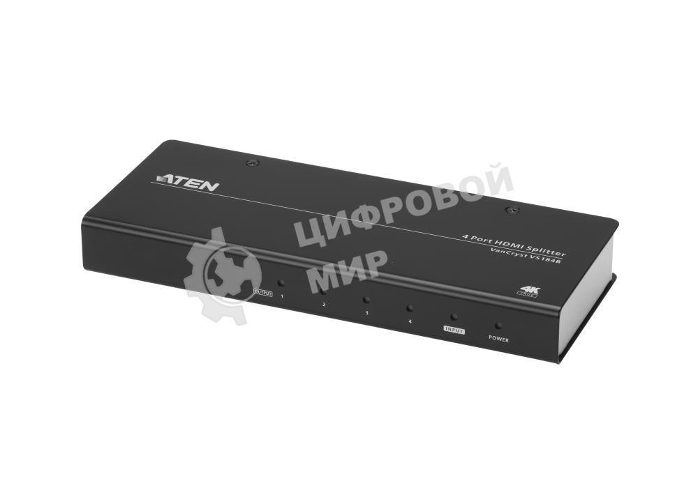 Разветвитель 4PORT 4K HDMI VS184B-AT-G ATEN