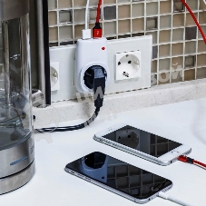 Адаптер питания 220В Rexant + 2 USB RX-17