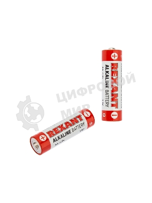 Алкалиновая батарейка AA/LR6 1,5 V Rexant