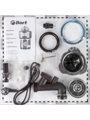 Измельчитель пищевых отходов Bort TITAN 4000 Plus (91275776)