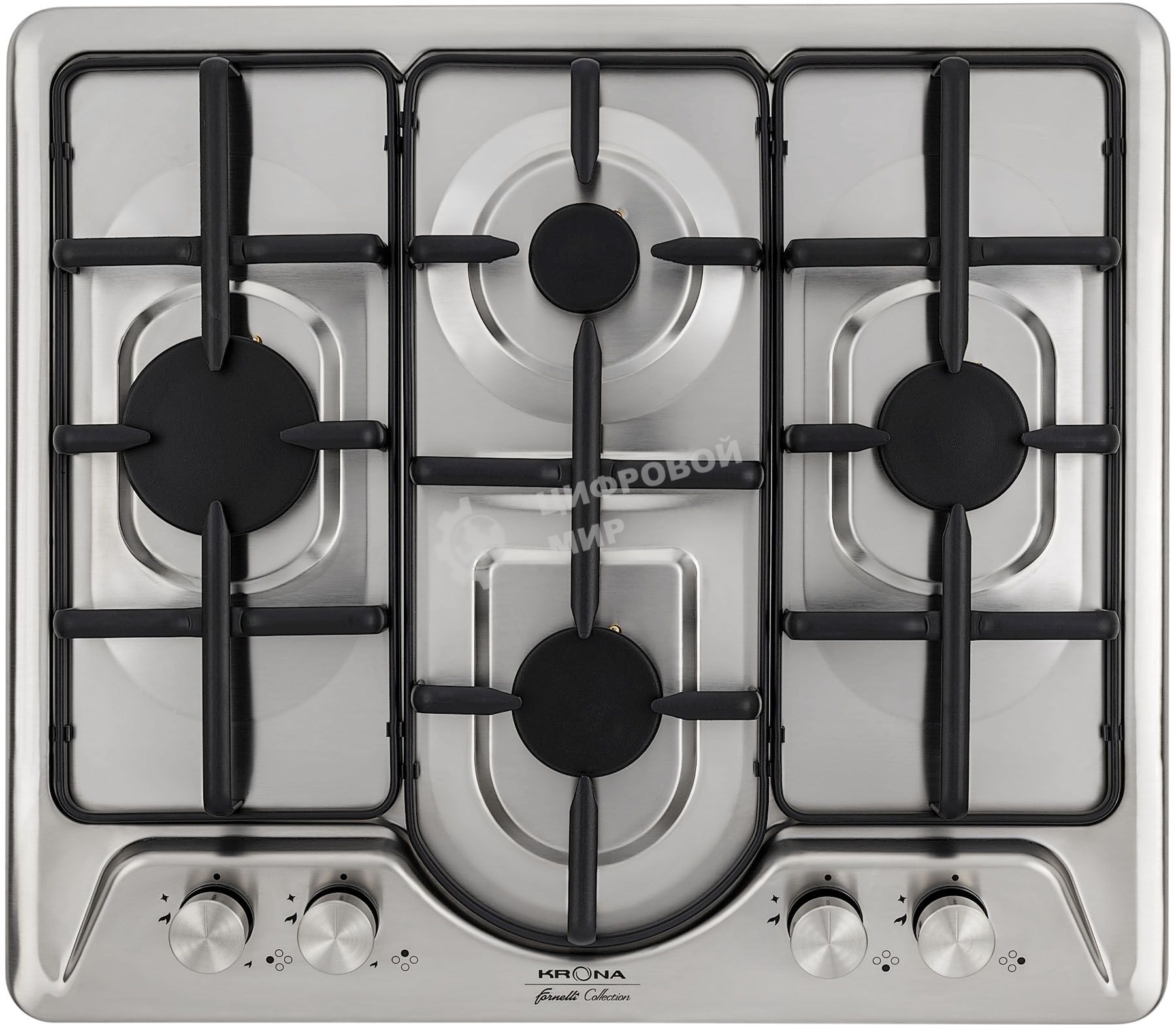 Газовая варочная панель Krona PARTITA 60 IX