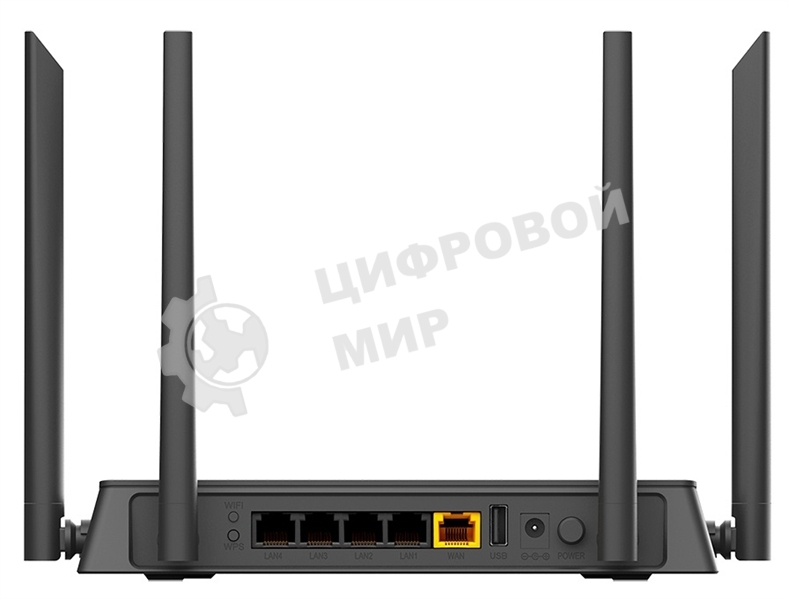 Беспроводной двухдиапазонный маршрутизатор D-Link DIR-815/RU/R4A AC1200 с поддержкой технологии MU-MIMO, 3G/LTE и USB-портом