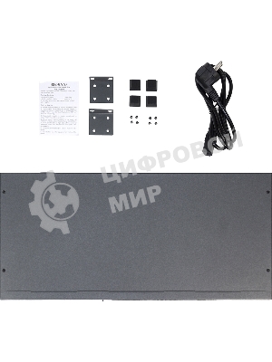 Коммутатор Unmanaged Switch 16x1000Base-T PoE, 2x1000Base-X SFP, PoE Budget 200W, Long-range PoE up to 250m, 19
