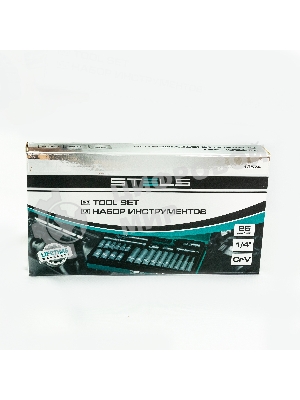 Набор торцевых головок с трещоткой Stels 13574 1/4