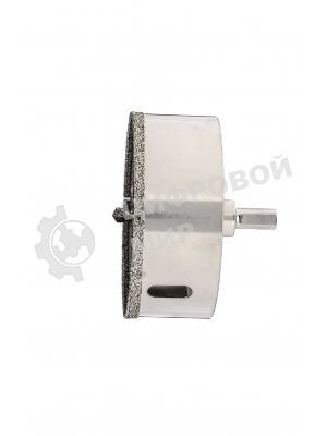 Сверло алмазное Matrix по керамограниту, 115 х 67 мм, 3-гранный хвостовик