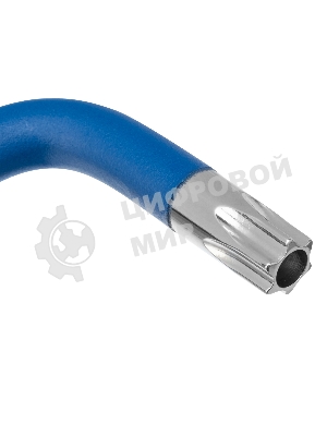 Набор ключей Gross 16402 имбусовых torx-tt 9шт: t10-t50 магнит s2 экстра-длин. хром/краска