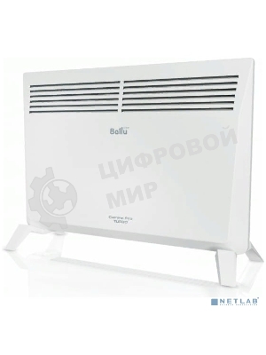 Конвектор электрический Ballu Camino Eco Turbo BEC/EMT-1500 белый, 1500 Вт, 20 м2, термостат
