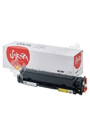 Картридж лазерный Sakura 067HY (5103C002) для Canon i-SENSYS LBP631/LBP633/MF651/MF655/MF657, желтый, 2350 к. (чип без счетчика копий)