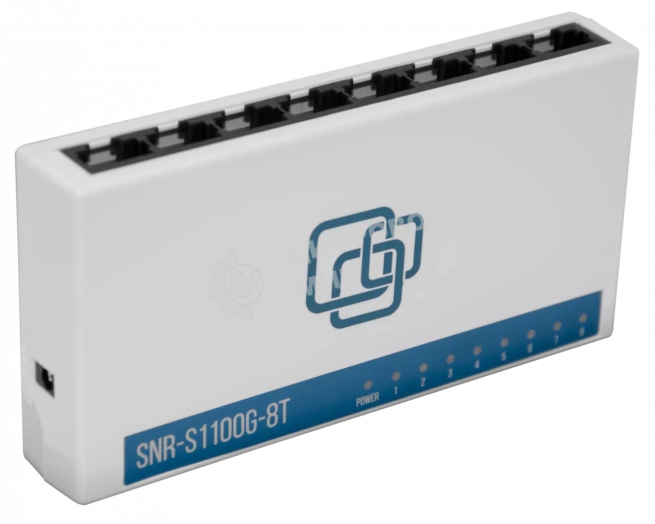 Коммутатор SNR SNR-S1100G-8T, 1Gbит/с, количество портов 8 шт, (L2)