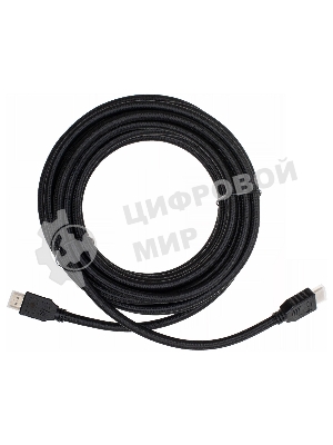 Кабель аудио-видео Cactus CS-HDMI.2-7 HDMI (m)/HDMI (m) 7м. позолоченные контакты черный