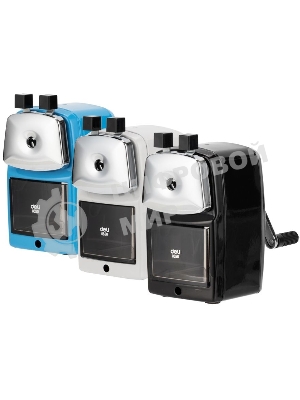 Точилка для карандашей механическая Deli E0620, 1 отверстие, ассорти