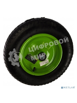Колесо пневматическое Сибртех 3.25/3-8, длина оси 90мм,подшипник 16мм