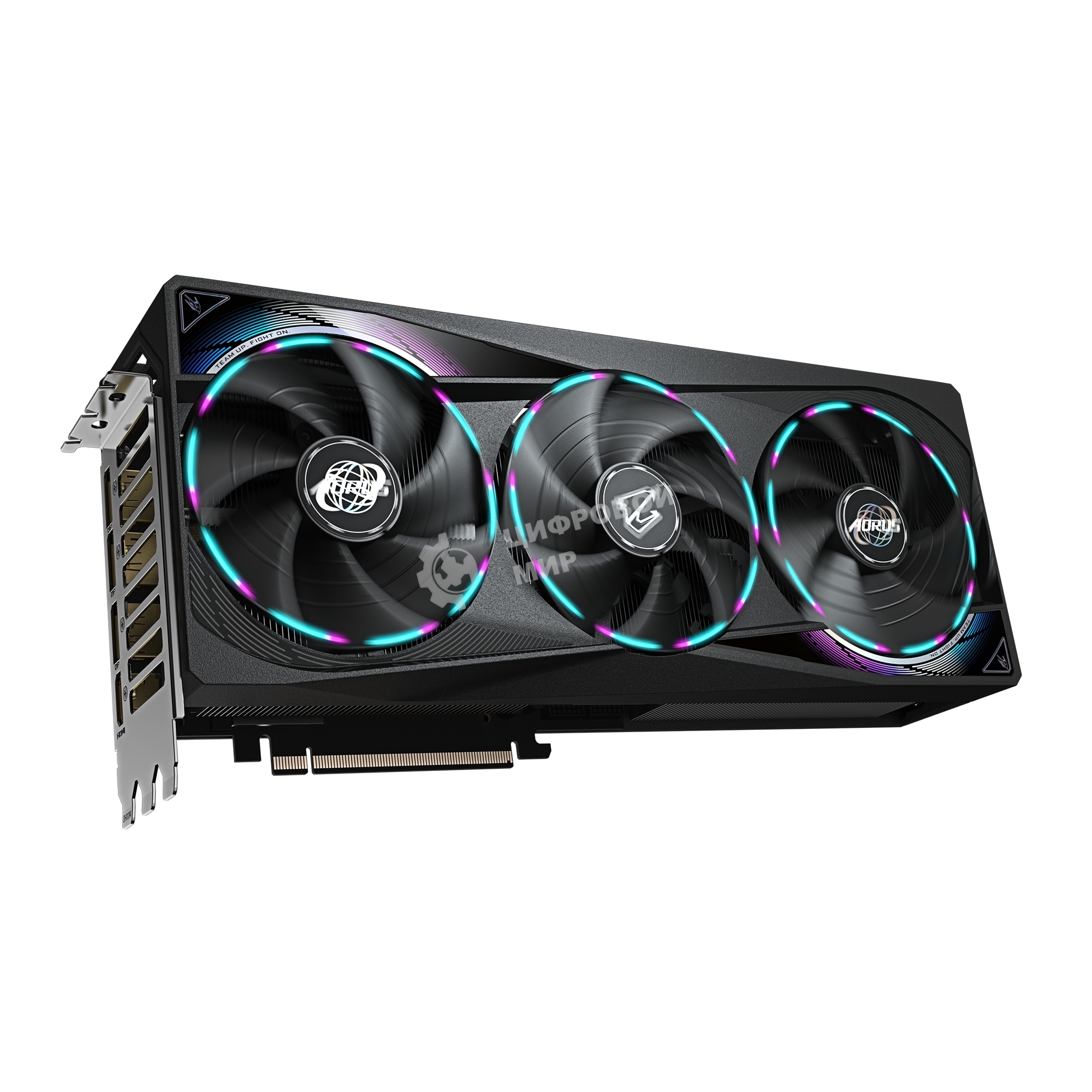 Видеокарта Gigabyte PCI-E GV-N5070AORUS M-12GD 1.0 NVIDIA GeForce RTX 5070 12Gb 192bit GDDR7 2805/28000 HDMIx1 DPx3 HDCP Ret