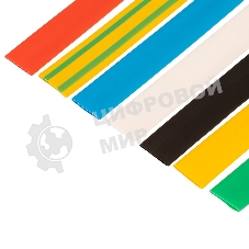 Набор термоусаживаемых трубок Rexant №17 ТУТ нг 10/5 мм, 7 цветов (упак. 21 шт. по 10 см)