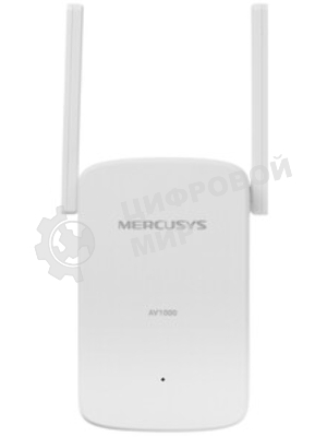 Комплект гигабитных Wi-Fi адаптеров Mercusys Powerline AV1000 Powerline kit with 300Mbps Wi-Fi, plug and play, up to 300 meters over an existing electrical circuit, the kit includes a MP510 and a MP500.