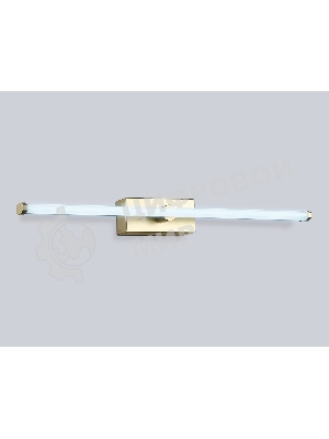 Настенный светодиодный светильник Ambrella light FL6114 GD золото 9W 3000K-6400K 410*45*80