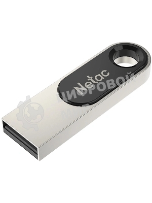 Флешка USB Netac U278 (NT03U278N-128G-32PN), 128Gb, USB 3.0, R/W 110/45, серебристый/черный