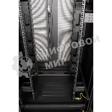 Шкаф серверный Lanmaster Business (TWT-CBB-47U-8X12-P1) напольный 47U 800x1200мм пер.дв.перфор. задн.дв.перфор.2-хст. 2 бок.пан. 800кг черный