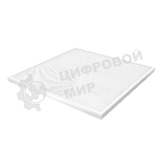 Светильник светодиодный Gauss IP20 595x595x19мм 36W 2950lm 6500K офисный призм. рассеиватель 1/4