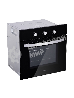 Духовой шкаф электрический Hyundai HEO 6630 BG черный, встраиваемый