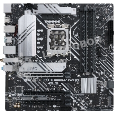 Материнская плата ASUS PRIME B660M-A WIFI D4, Socket LGA 1700, Intel B660, 4xDDR4, 4xSATA, 2xM.2, 1xPCIe 4.0 x16, 1xPCIe 3.0 x16, 1xDP, 2xHDMI, 1x 1Gb LAN, 2xUSB-A 3.2 Gen 2, 4xUSB-A 2.0, 3x3.5 мм, 7.1, mATX