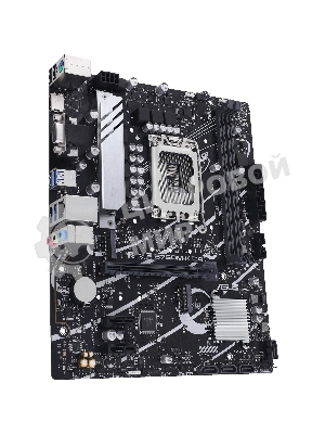Материнская плата ASUS PRIME B760M-K D4, LGA 1700, Intel B760, 2xDDR4, 4xSATA, 2xM.2, 1xPCIe 4.0 x16, 2xPCIe x1, 1xHDMI, 1xVGA, 1x 2.5Gb LAN, 2xUSB-A 3.2 Gen 1, 2xUSB-A 2.0, 3x3.5 мм, 7.1, mATX
