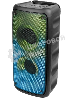 Минисистема Hyundai H-MC1230 черный 40Вт FM USB BT micro SD