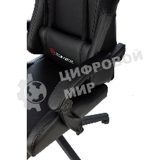 Кресло игровое Бюрократ Zombie GAME TETRA черный/карбон эко.кожа крестов. пластик