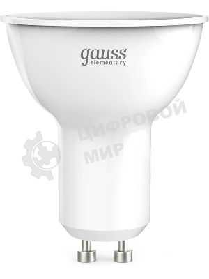 Лампа светодиодная Gauss Elementary MR16 11W 850lm 3000K GU10 LED