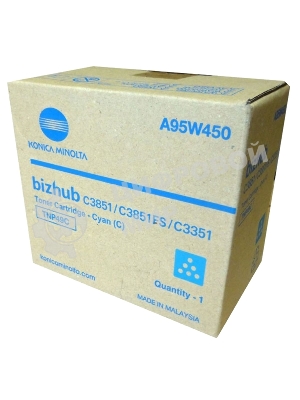 Тонер-картридж Konica-Minolta bizhub C3351/C3851 синий TNP-49C