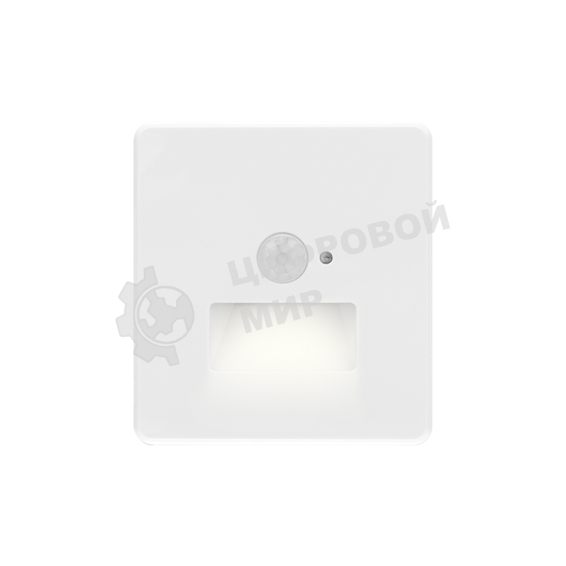 Подсветка настенная Kranz ROUND для ног с/у перламутр