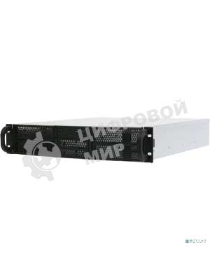 Корпус Procase RE204-D4H2-FA-55 2U server case,4x5.25+2HDD,черный,без блока питания(2U,2U-redundant),глубина 550мм,ATX 12