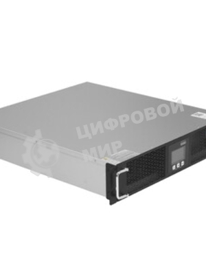 Источник бесперебойного питания MARSRIVA MR-US3KRT-TIE, 3кВА, 6*12B/9Ач, Вход: С20, Выход: 8*IEC C13 + 1*IEC C19, стоечный