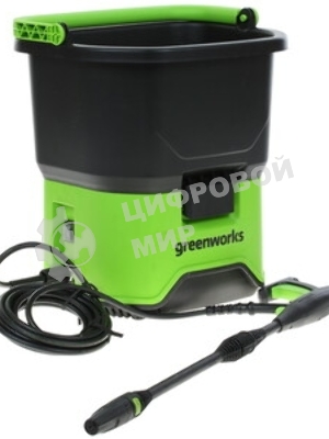 Мойка высокого давления GREENWORKS GDC40 (5104507) без АКК. и ЗУ. аккумуляторная 40В V20л шланг 6м
