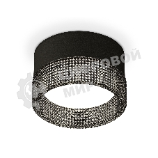 Светильник Ambrella Light XS8102031 SBK/BK черный песок/тонированный GX53 (C8102, N8484)