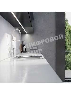 Рамка на 3 поста Slab (серебро софт) W0032965
