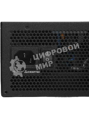 Блок питания Chieftec Polaris PPS-750FC, 750Вт, 80 PLUS Gold, 120мм, модульный, черный