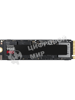 Накопитель SSD 2Tb Samsung 9100 PRO, M.2, PCI-E 5.0 x4, TLC 3D NAND R/W - 14800/13400 Mb/s
