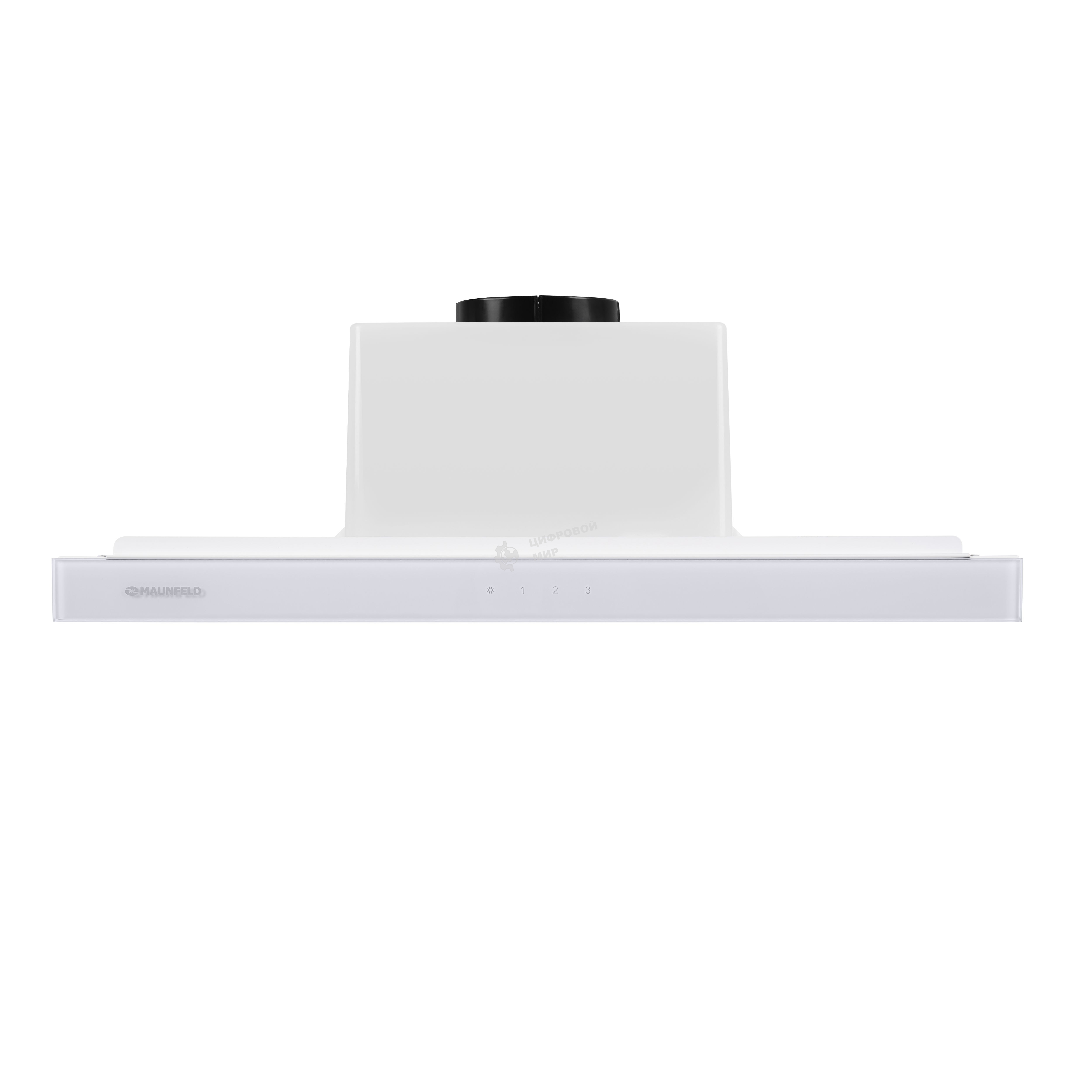 Вытяжка встраиваемая Maunfeld Ouse Touch Glass 60 белый, 60 см, 750 куб. м/ч, 48 дБ