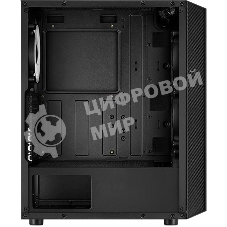 Компьютерный корпус Aerocool / Formula Hive-G-BK-v2 черный без БП ATX 4x120mm 1xUSB2.0 2xUSB3.0 audio bott PSU