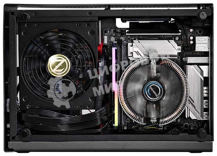 Компьютерный корпус ZALMAN MINITOWER MITX W/O PSU M2 MINI серебристый
