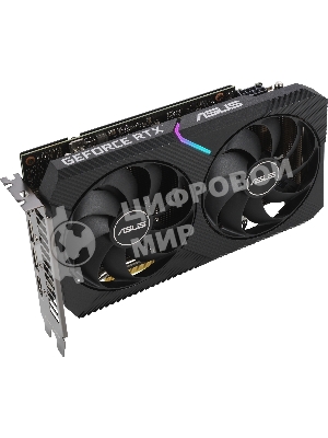 Видеокарта Asus DUAL-RTX 3060-O12G-V2 LHR NVIDIA GeForce RTX 3060 12288Mb 192 GDDR6 1837/15000/HDMIx1/DPx3/HDCP Ret
