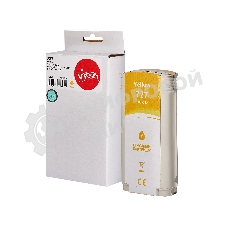 Картридж струйный Sakura B3P21A (№727 Yellow) для HP, желтый, 130 мл.