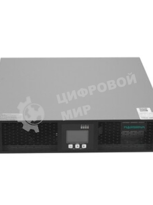 Источник бесперебойного питания MARSRIVA MR-US3KRT-TIE, 3кВА, 6*12B/9Ач, Вход: С20, Выход: 8*IEC C13 + 1*IEC C19, стоечный