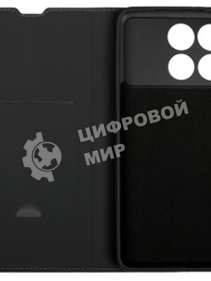 Чехол (клип-кейс) BoraSCO для Xiaomi POCO F6 Pro Silicone Case черный