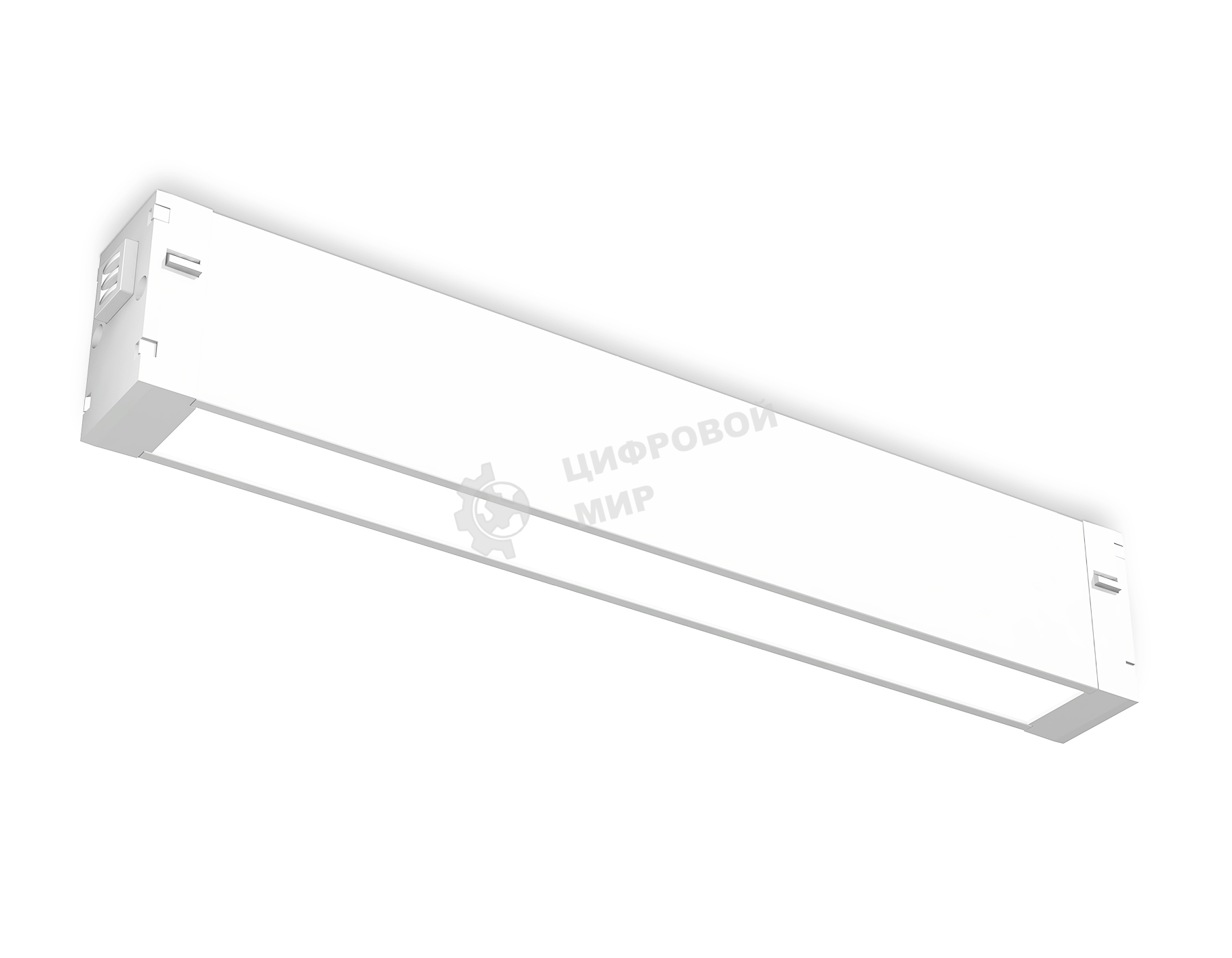 Светильник светодиодный трековый для шинопровода Magnetic Ambrella light GL1645 WH белый IP20 9W 4200K 220V 120° 232*25*42 (Без ПДУ)