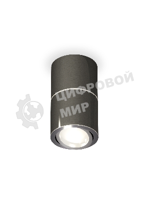 Светильник Ambrella Light XS7403040 DCH/PSL черный хром/серебро полированное MR16 GU5.3 (C7403, A2070, C7403, N7003)